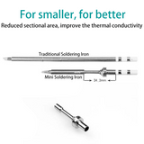 Replacement Tips Lead-Free for TS100 Soldering Iron Various Models Of Tip TS-B2, TS-BC2, TS-C4, TS-D24, TS-K, TS-I, TS-KU, TS-C1, TS-ILS