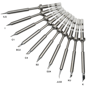 Replacement Tips Lead-Free for TS100 Soldering Iron Various Models Of Tip TS-B2, TS-BC2, TS-C4, TS-D24, TS-K, TS-I, TS-KU, TS-C1, TS-ILS