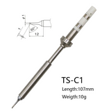 Replacement Tips Lead-Free for TS100 Soldering Iron Various Models Of Tip TS-B2, TS-BC2, TS-C4, TS-D24, TS-K, TS-I, TS-KU, TS-C1, TS-ILS