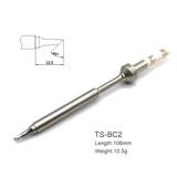 Replacement Tips Lead-Free for TS100 Soldering Iron Various Models Of Tip TS-B2, TS-BC2, TS-C4, TS-D24, TS-K, TS-I, TS-KU, TS-C1, TS-ILS