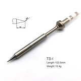 Replacement Tips Lead-Free for TS100 Soldering Iron Various Models Of Tip TS-B2, TS-BC2, TS-C4, TS-D24, TS-K, TS-I, TS-KU, TS-C1, TS-ILS