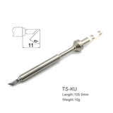 Replacement Tips Lead-Free for TS100 Soldering Iron Various Models Of Tip TS-B2, TS-BC2, TS-C4, TS-D24, TS-K, TS-I, TS-KU, TS-C1, TS-ILS