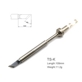 Replacement Tips Lead-Free for TS100 Soldering Iron Various Models Of Tip TS-B2, TS-BC2, TS-C4, TS-D24, TS-K, TS-I, TS-KU, TS-C1, TS-ILS