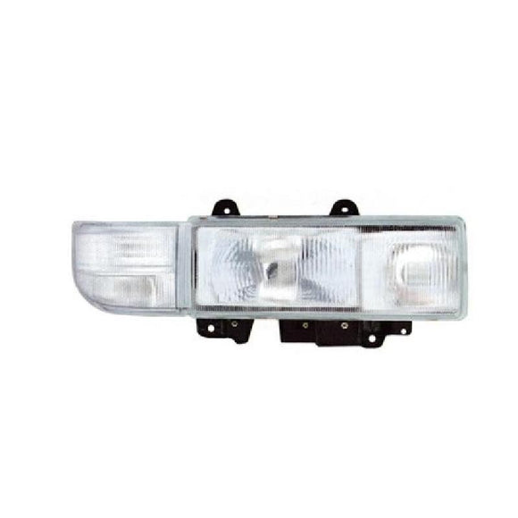 Right Side Head Lamp Light Headlight + Signal Turn Light for Nissan Civilian Bus W41 (Aftermarket)