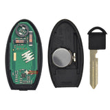 S180144104 S180144202 Keyless Entry Smart Remote Key 433MHz HITAG AES 4A Chip for Nissan X-trai Qashqai 3 Button
