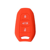 Silicone Cover for 3 Buttons Citroen DS6 DS5 DS5LS DS3 DS4 Car Keys - 5 Pieces