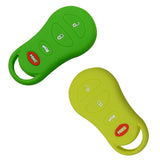 Silicone Key Cover for Chrysler - 5 Pieces