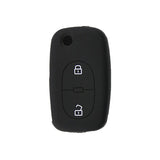 Silicone Cover for 2 Buttons Audi A4 A6 Car Keys - 5 Pieces