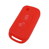 Silicone Cover for 2 Buttons Mercedes-Benz S-class M-class Car Keys - 5 Pieces
