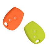 Silicone Cover for 2 Buttons Renault Car Keys - 5 Pieces