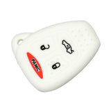 Silicone Cover for 3+1 Buttons Chrysler Car Keys - 5 Pieces