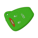 Silicone Cover for 3+1 Buttons Chrysler Car Keys - 5 Pieces