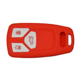 Silicone Cover for 3 Buttons Audi 2016 New Q7, 2017 A4L Car Keys - 5 Pieces