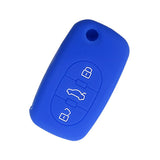 Silicone Cover for 3 Buttons Audi A4 A6 Car Keys - 5 Pieces