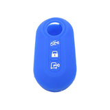Silicone Cover for 3 Buttons Fiat Car Keys - 5 Pieces