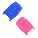 Silicone Cover for 3 Buttons Hyundai Car Keys - 5 Pieces