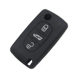 Silicone Cover for 3 Buttons Peugeot 3008 308 RCZ 508 408 407 307 Car Keys - 5 Pieces