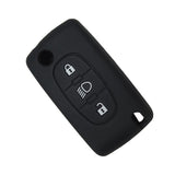 Silicone Cover for 3 Buttons Peugeot 508 308 Car Keys - 5 Pieces