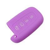 Silicone Cover for 4 Buttons IX35 New Sonata NFC, Equus, Rohens Coupe Car Keys - 5 Pieces