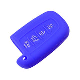 Silicone Cover for 4 Buttons IX35 New Sonata NFC, Equus, Rohens Coupe Car Keys - 5 Pieces