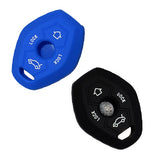Silicone Cover for 4 Buttons Old BMW X5 Car Keys - 5 Pieces