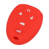 Silicone Cover for 5 Buttons Chevrolet GMC Enclave Car Keys - 5 Pieces