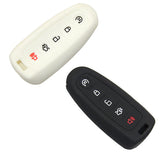 Silicone Cover for Ford Edge Lincoln Smart Car Keys - 5 Pieces