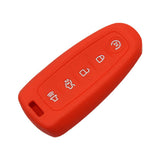 Silicone Cover for Ford Edge Lincoln Smart Car Keys - 5 Pieces