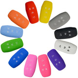 Silicone Cover for Ford Taurus, Mondeo, Edge, Lincoln MKC/MKX/MKZ Car Keys - 5 Pieces