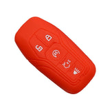 Silicone Cover for Ford Taurus, Mustang, Mondeo, Edge, Explorer Car Keys - 5 Pieces