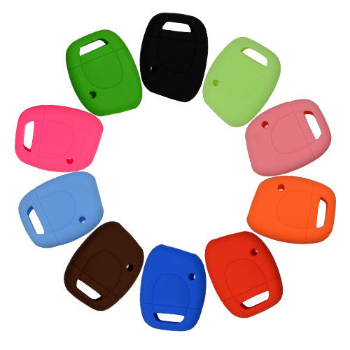 Silicone Key Cover for Renault Kadjar Captur Fluence Koleos - Pack of 5