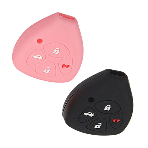 Silicone Key Cover for Toyota Camry Reiz Previa - 5 Pieces