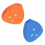 Silicone Key Cover for Toyota Camry Reiz Previa - 5 Pieces