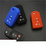 Silicone Protective Cover Case For MAZDA Flip Remote - Pack of 5