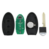 Smart Key 315MHz ID46 PCF7952 Chip for Nissan Tiida March Versa Micra 3 Button