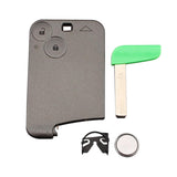 Smart Key Card For Renault Laguna Espace Vel-Satis 433Mhz PCF7947 Chip ID46 2 Buttons Remote Car Key