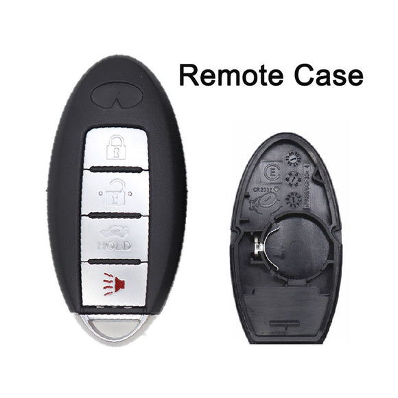 Smart Remote Key Shell Case for Infiniti 4 Button