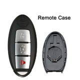Smart Remote Key Shell Case for Infiniti Nissan Murano Frontier Pathfinder Quest Sentra 3 Button
