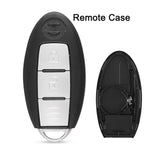 Smart Remote Key Shell Case for Nissan Sentra Versa 2 Button