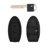 Smart Remote Key Shell Case for Nissan Sentra Versa 3 Button