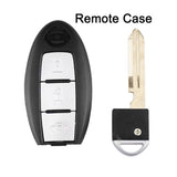 Smart Remote Key Shell Case for Nissan Sentra Versa 3 Button