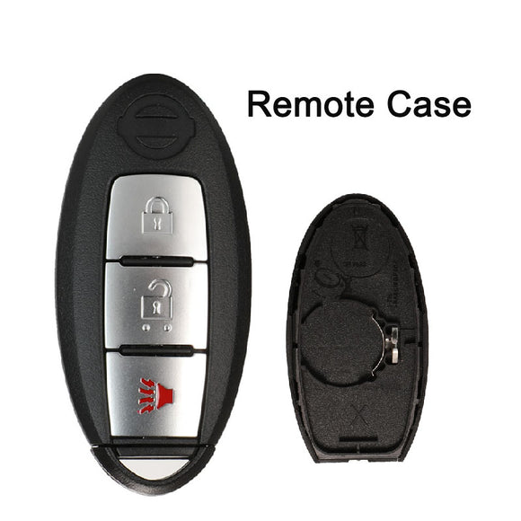 Smart Remote Key Shell Case for Nissan Sunny Murano Versa Teana Sentra Rogue 3 Button