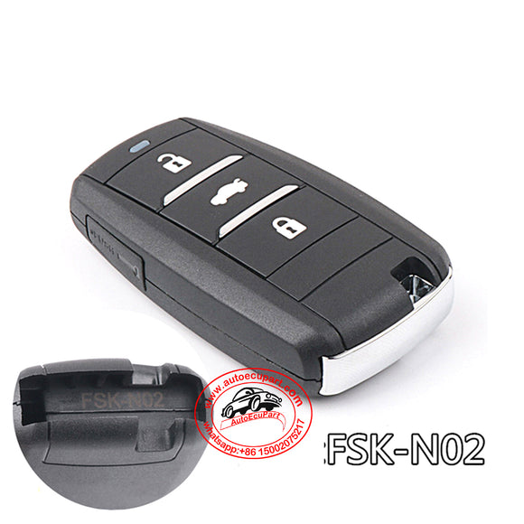 Smart Key 433MHz ASK  ID70 3 Button for Changan RAETON V7