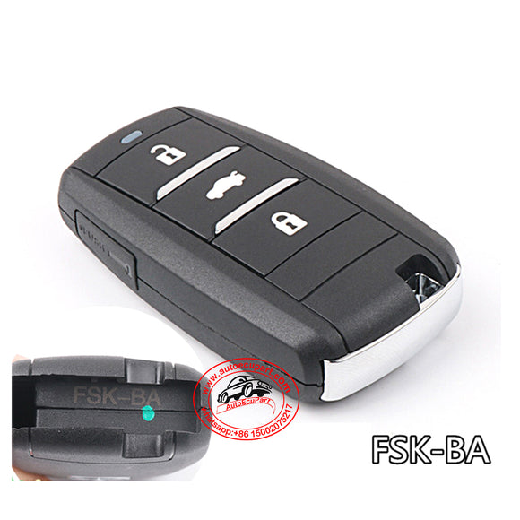 Genuine Smart Key 433MHz FSK-BA 8A Chip 3 Button for Changan CS15 CS35 CS75