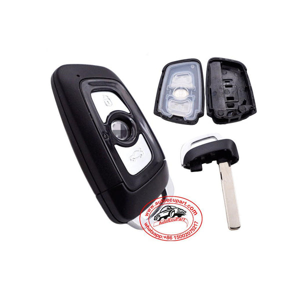 Smart Key Shell Case 3 Button for Brilliance H530 H330 V3 V5 FRV FSV