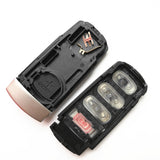 New Styling 3+1 Buttons Smart Car Key Shell For VW VOLKSWAGEN Magotan Passat CC Remote Smart Card Fob With Key Blade - Pack of 5