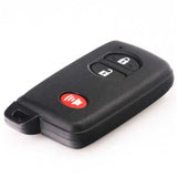 [TOY] 2+1 Button 315 MHz Smart Remote Key / 3370 / 74 Chip / TOY48 / Black / With Concave Position