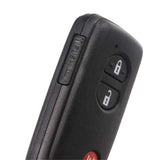 [TOY] 2+1 Button 315 MHz Smart Remote Key / 3370 / 74 Chip / TOY48 / Black / With Concave Position