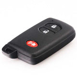 [TOY] 2+1 Button ASK433.92 MHz Smart Remote Control Key / F433 / 74 Chip / WD04 / TOY48 / Black / Concave (for Middle Eastern Countries)