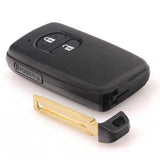 [TOY] 2 Button 433.92MHz Smart Remote Key / 0310 / 71 Chip / TOY48 / Black / With Concave Position